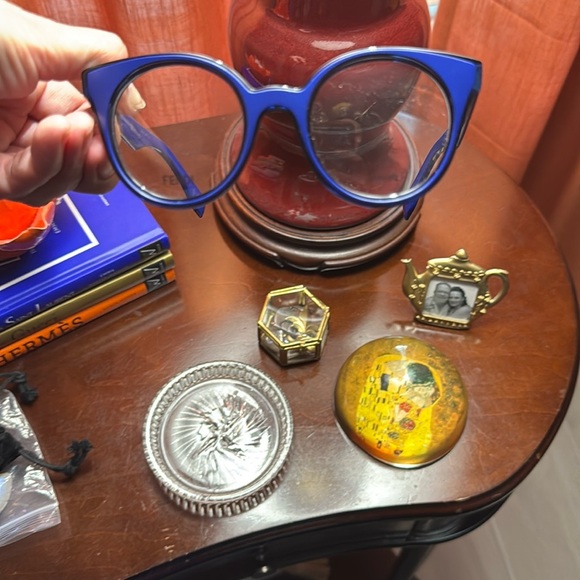Fendi Navy Blue Eyewear, clea - Picture 2 of 6